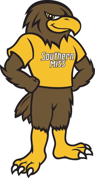 Southern Miss Golden Eagles 2003-Pres Mascot Logo fabric transfer 3
